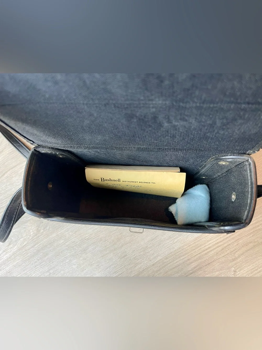 1970 Bushnell Binocular Crossbody Case with Authenticity Papers